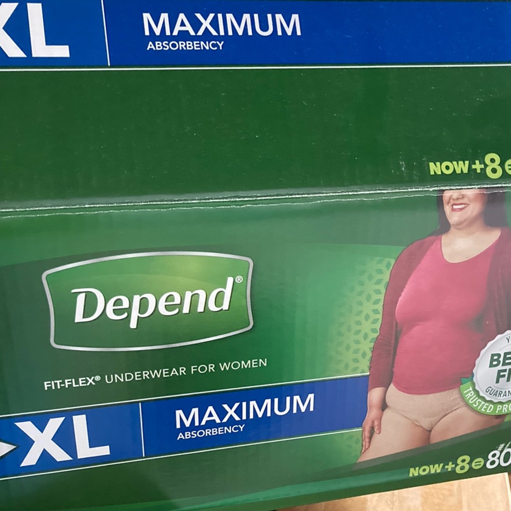 Depend FIT-FLEX Incontinence Underwear Women - XL/20w